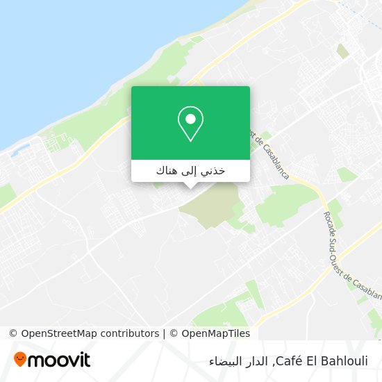 خريطة Café El Bahlouli