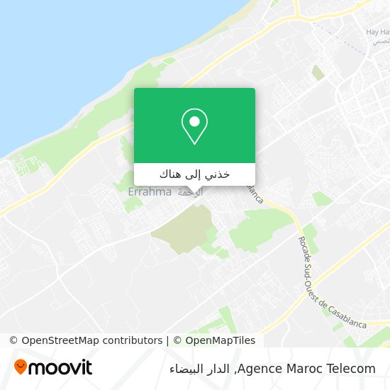 خريطة Agence Maroc Telecom