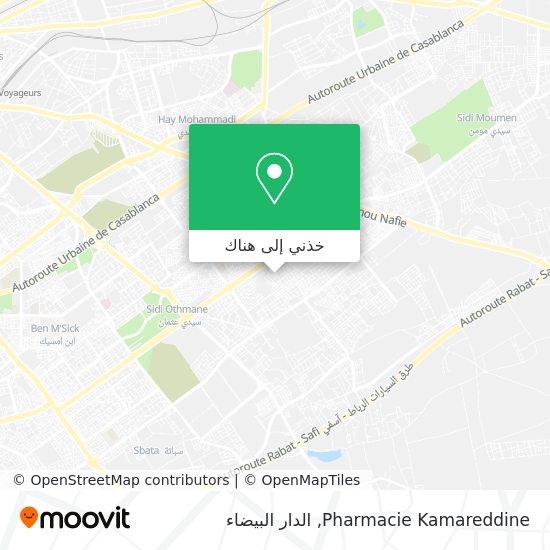 خريطة Pharmacie Kamareddine