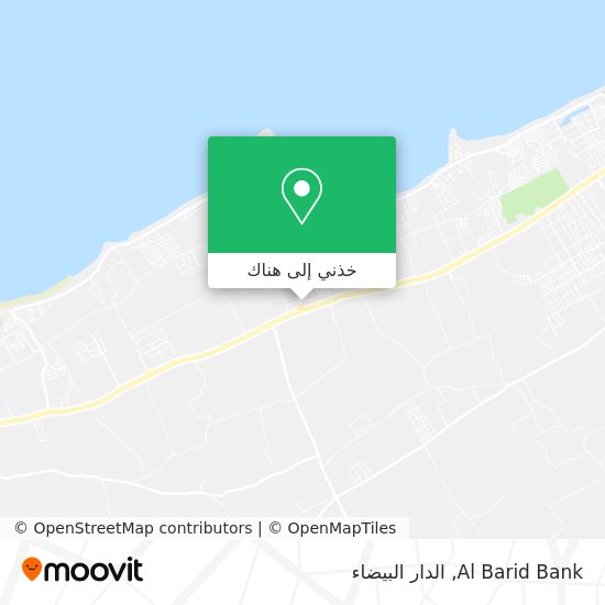 خريطة Al Barid Bank
