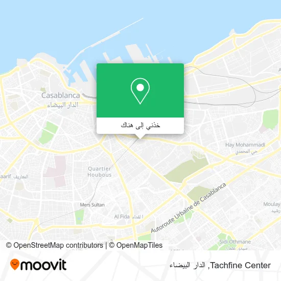 خريطة Tachfine Center