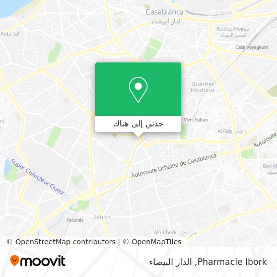 خريطة Pharmacie Ibork