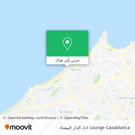 خريطة Lv Lounge Casablanca