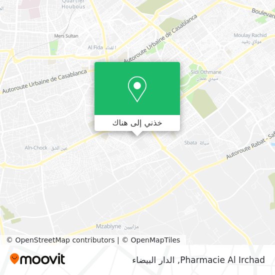 خريطة Pharmacie Al Irchad