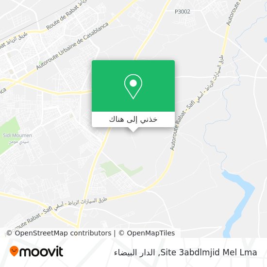 خريطة Site 3abdlmjid Mel Lma