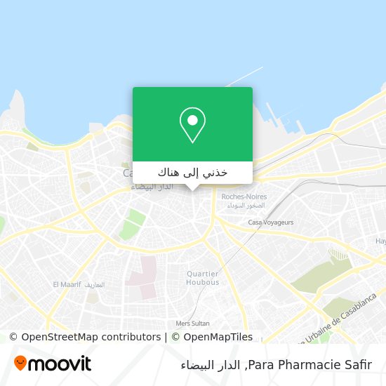 خريطة Para Pharmacie Safir