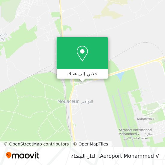 خريطة Aeroport Mohammed V