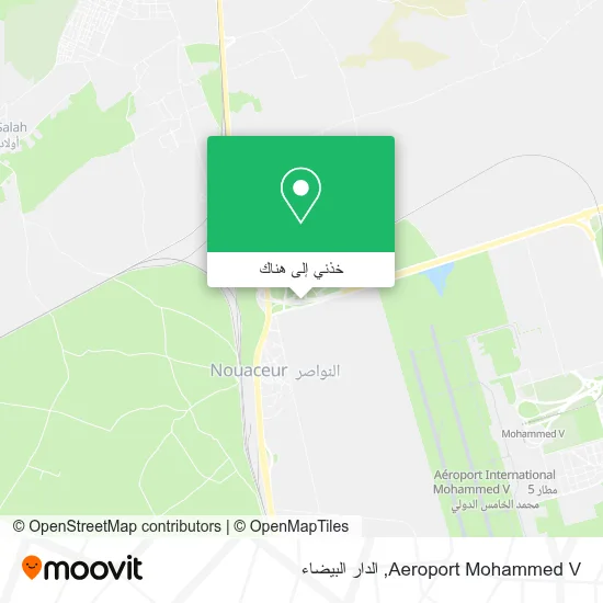 خريطة Aeroport Mohammed V