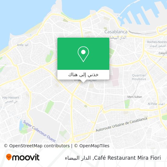 خريطة Café Restaurant Mira Fiori