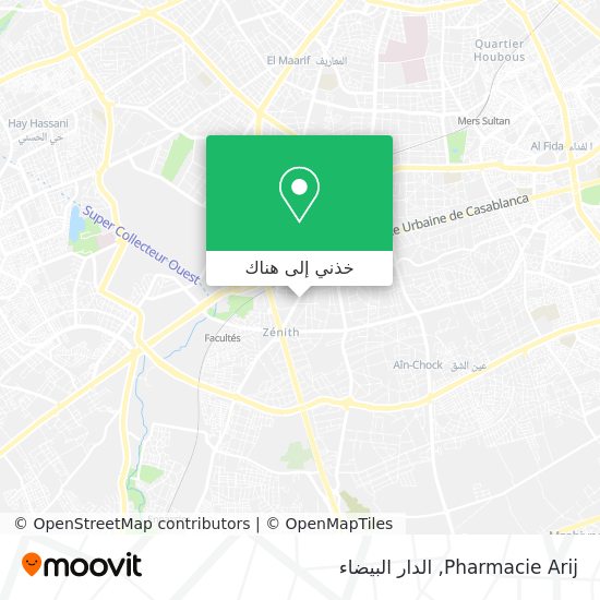 خريطة Pharmacie Arij
