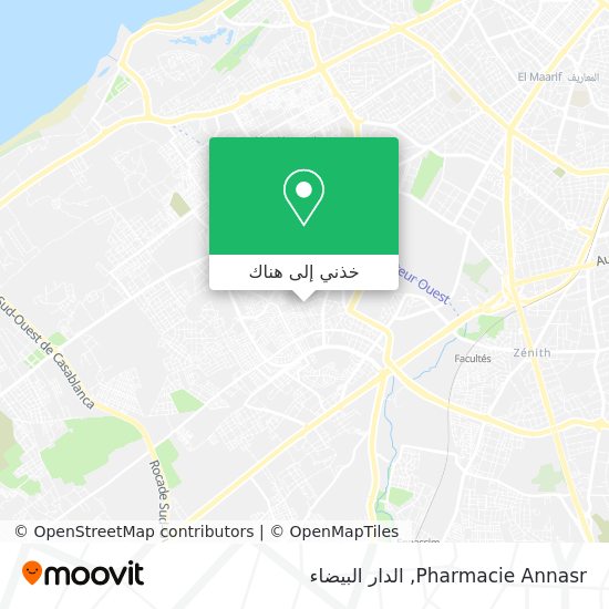 خريطة Pharmacie Annasr