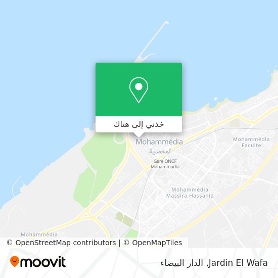 خريطة Jardin El Wafa