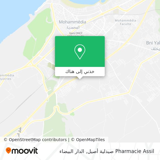 خريطة Pharmacie Assil صيدلية أصيل