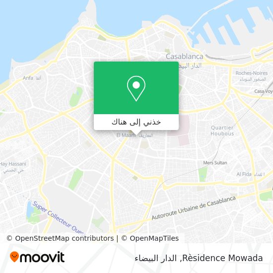 خريطة Rèsidence Mowada