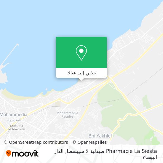 خريطة Pharmacie La Siesta صيدلية لا سيبسطا