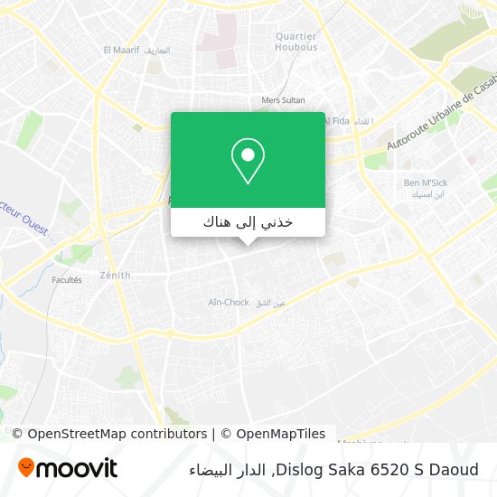 خريطة Dislog Saka 6520 S Daoud