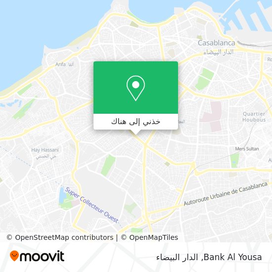 خريطة Bank Al Yousa
