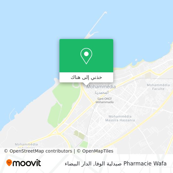 خريطة Pharmacie Wafa صيدلية الوفا