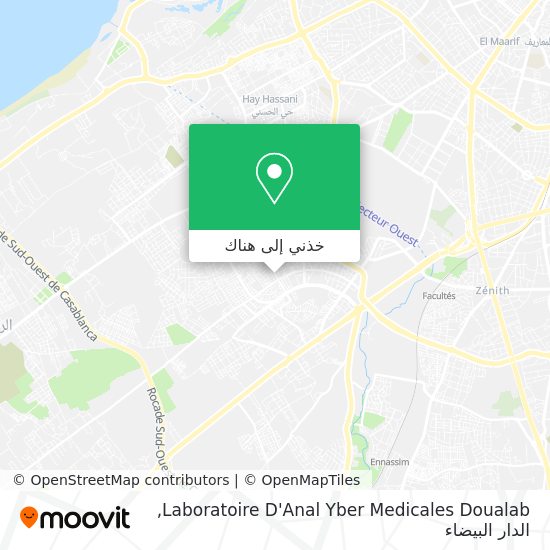 خريطة Laboratoire D'Anal Yber Medicales Doualab