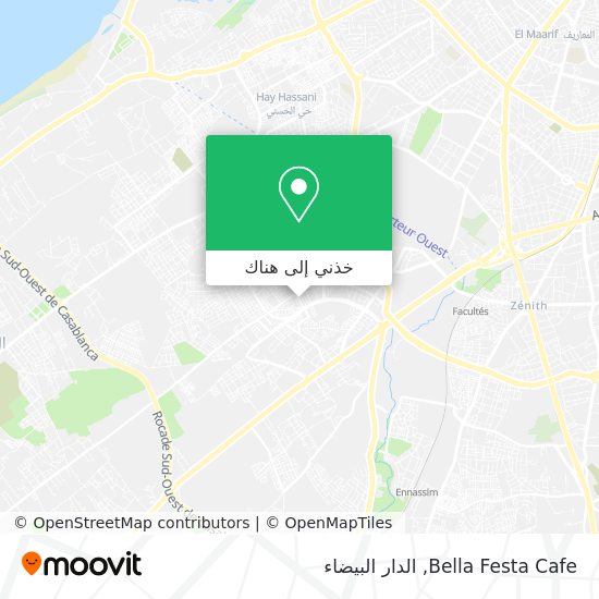 خريطة Bella Festa Cafe