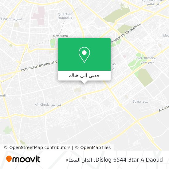 خريطة Dislog 6544 3tar A Daoud