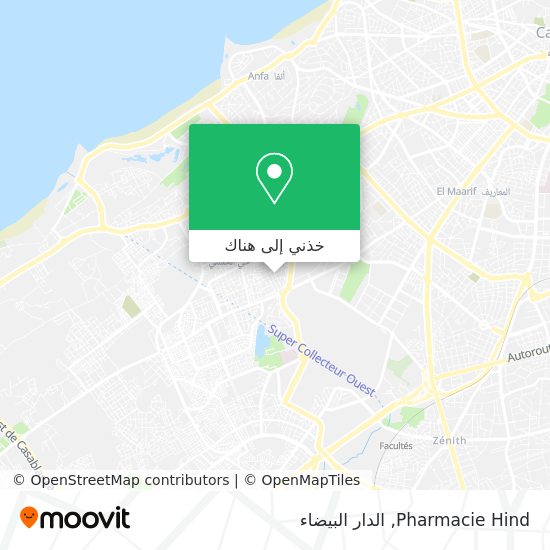 خريطة Pharmacie Hind