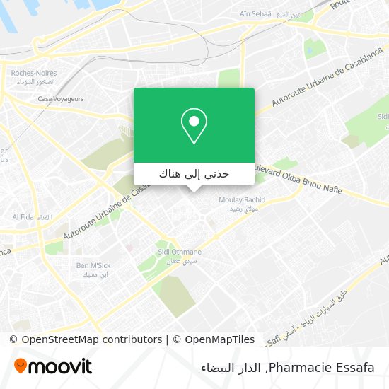 خريطة Pharmacie Essafa