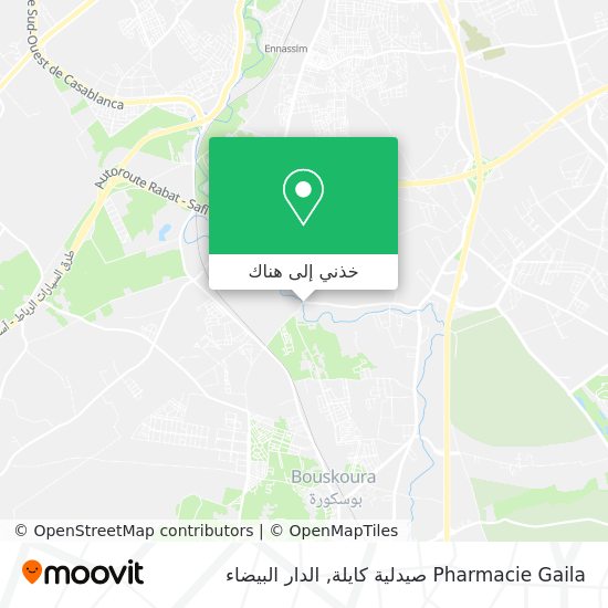 خريطة Pharmacie Gaila صيدلية كايلة