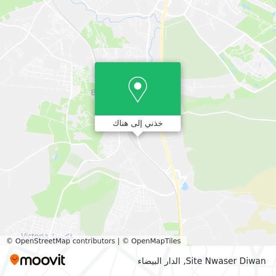 خريطة Site Nwaser Diwan