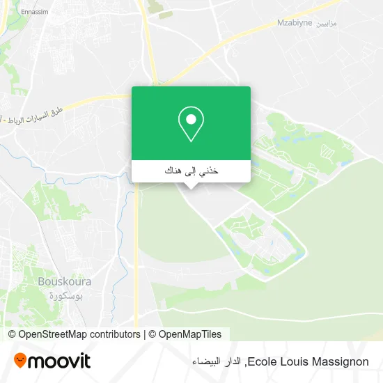خريطة Ecole Louis Massignon