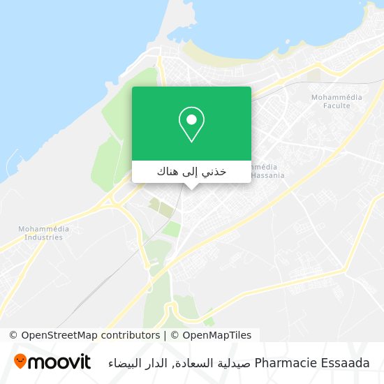 خريطة Pharmacie Essaada صيدلية السعادة