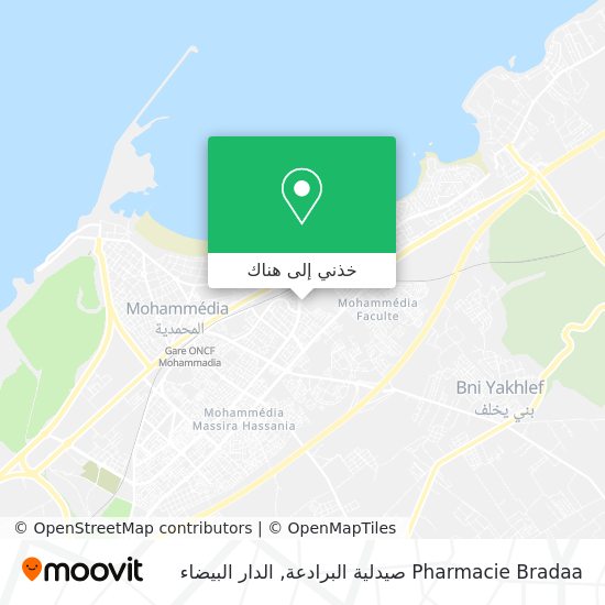 خريطة Pharmacie Bradaa صيدلية البرادعة
