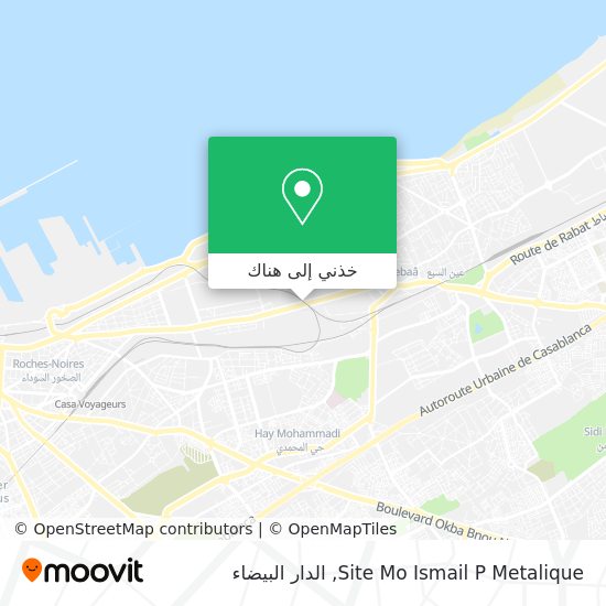 خريطة Site Mo Ismail P Metalique