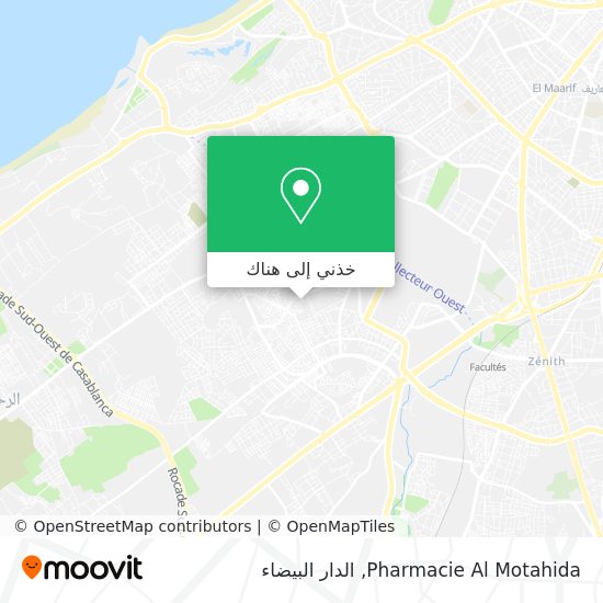 خريطة Pharmacie Al Motahida