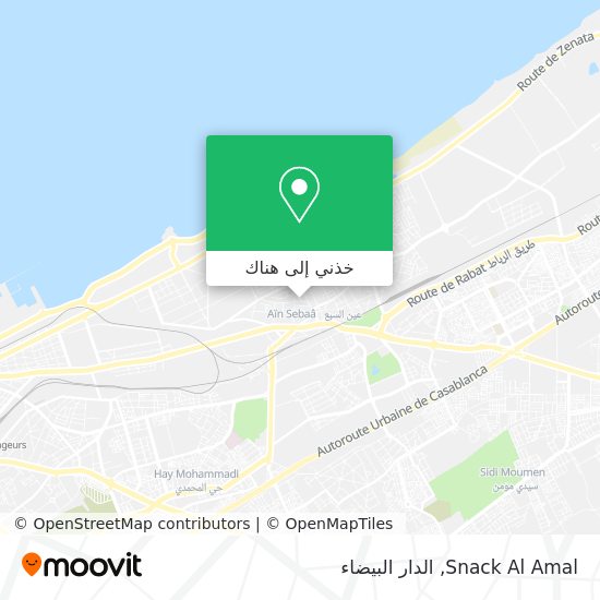 خريطة Snack Al Amal