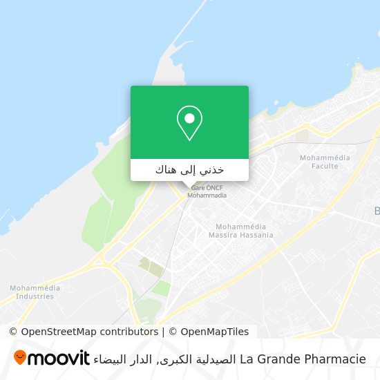 خريطة La Grande Pharmacie الصيدلية الكبرى