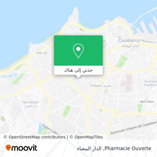 خريطة Pharmacie Ouverte