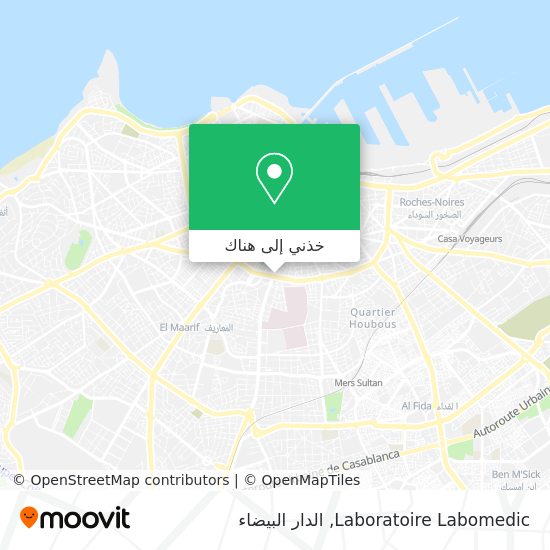 خريطة Laboratoire Labomedic