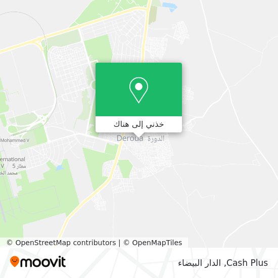 خريطة Cash Plus