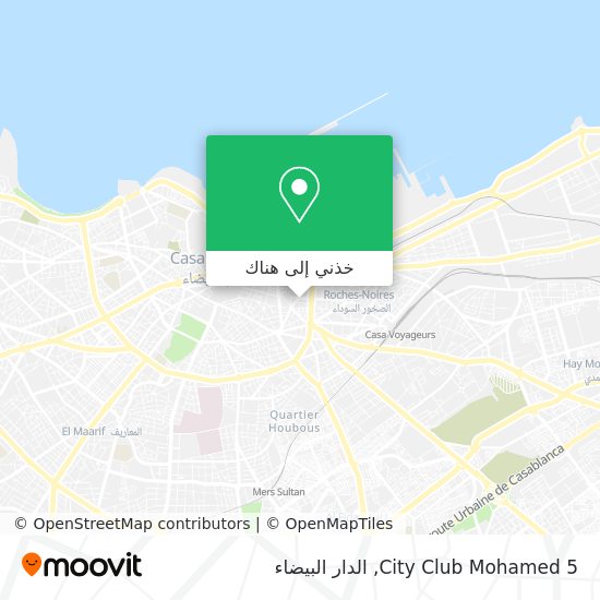 خريطة City Club Mohamed 5
