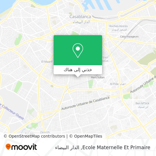 خريطة Ecole Maternelle Et Primaire