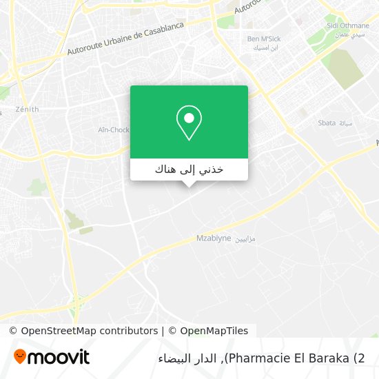 خريطة Pharmacie El Baraka (2)