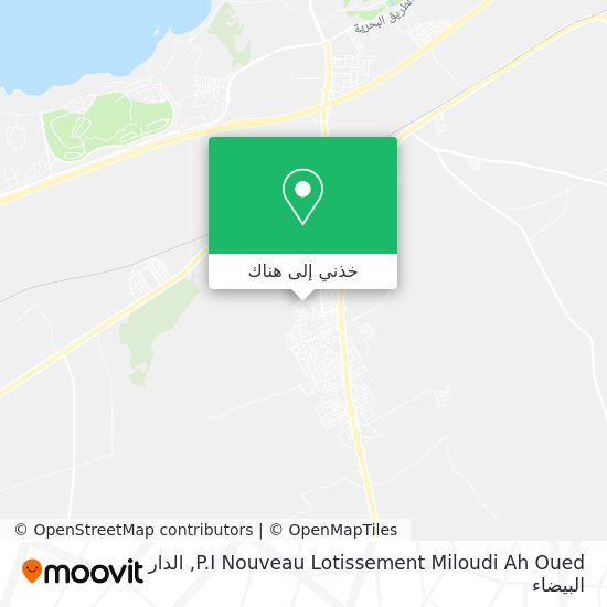 خريطة P.I Nouveau Lotissement Miloudi Ah Oued