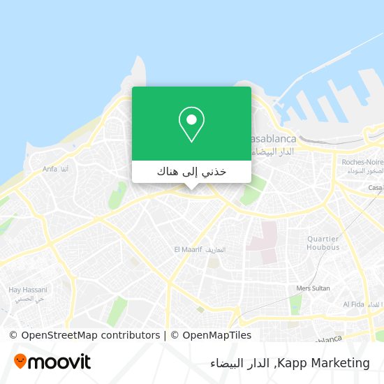 خريطة Kapp Marketing