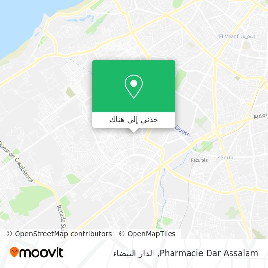 خريطة Pharmacie Dar Assalam