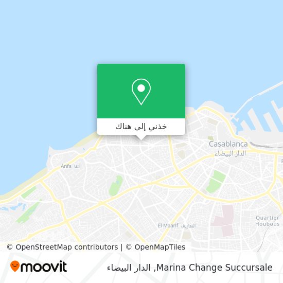 خريطة Marina Change Succursale