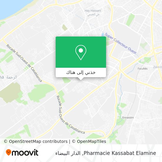 خريطة Pharmacie Kassabat Elamine