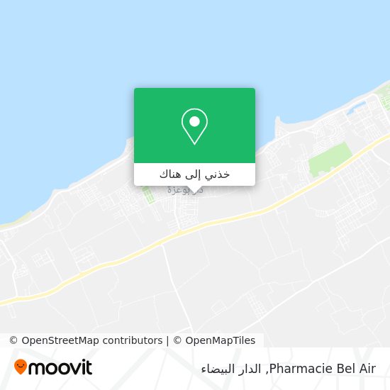 خريطة Pharmacie Bel Air