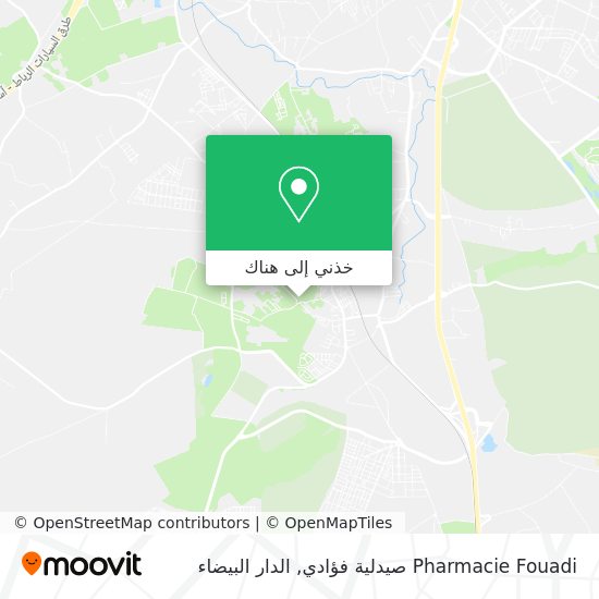 خريطة Pharmacie Fouadi صيدلية فؤادي
