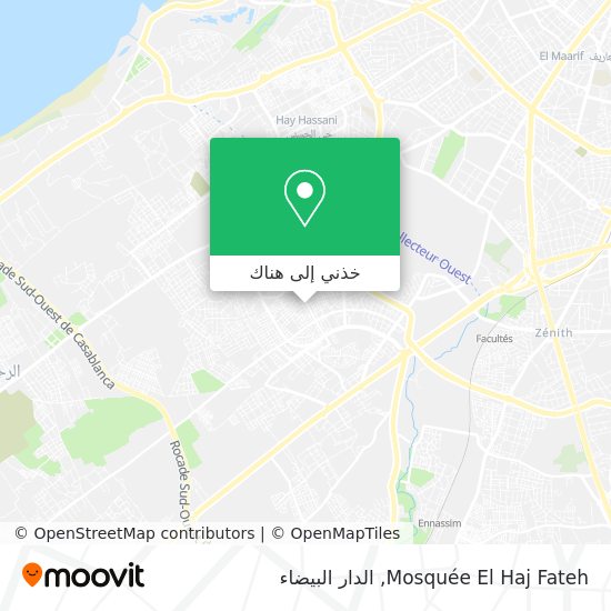 خريطة Mosquée El Haj Fateh